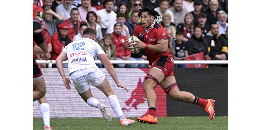 Rugby Challenge Cup. Le LOU avait affiché le message : « défense de passer »