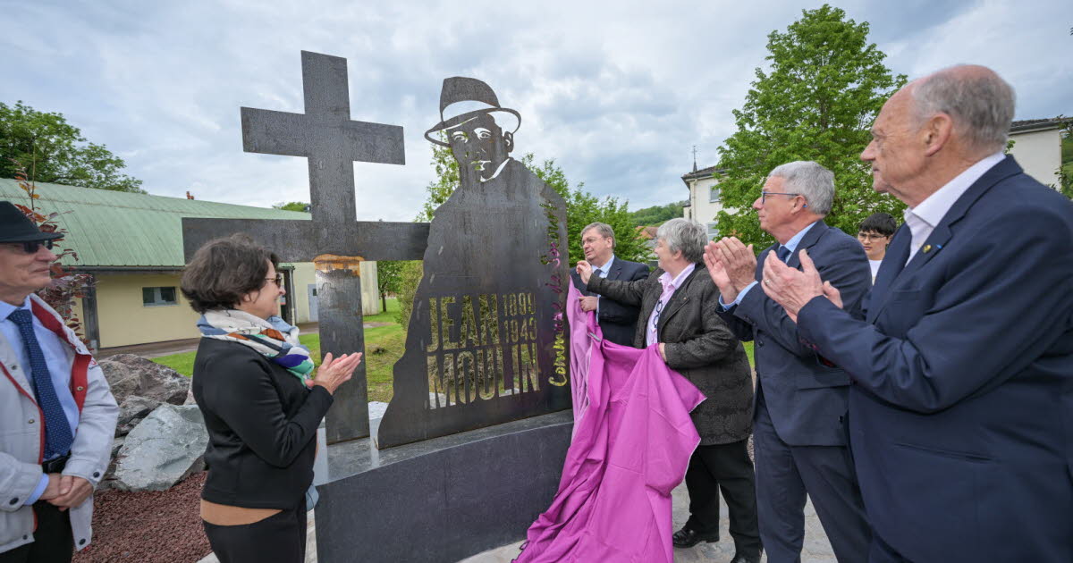 Vosges. Un mémorial dédié à Jean Moulin inauguré dans la commune où il a vécu l’Armistice